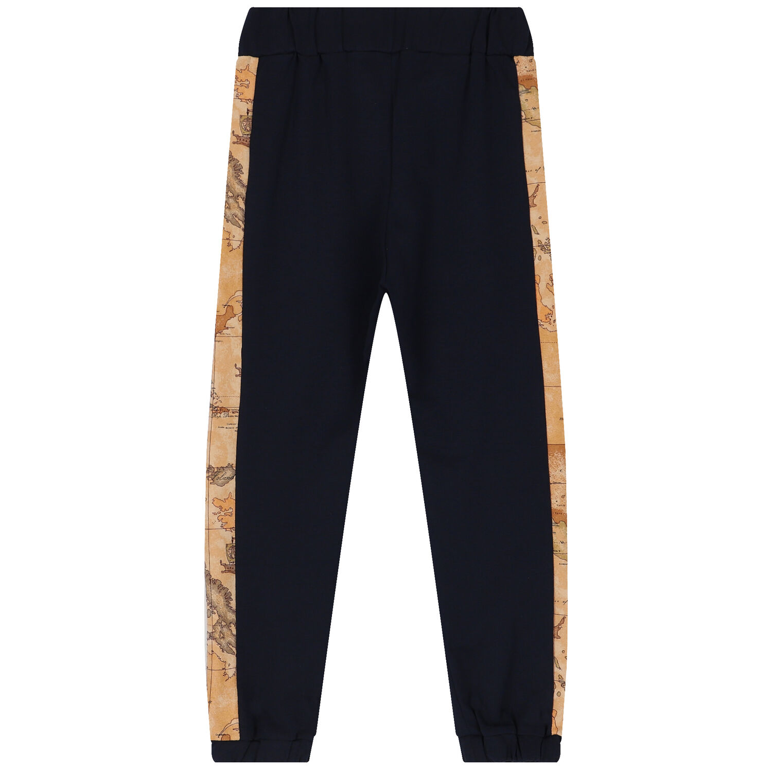 بدلة رياضية للأولاد بشعار خريطة جغرافية باللون الأزرق الداكن, 1, hi-res image number null